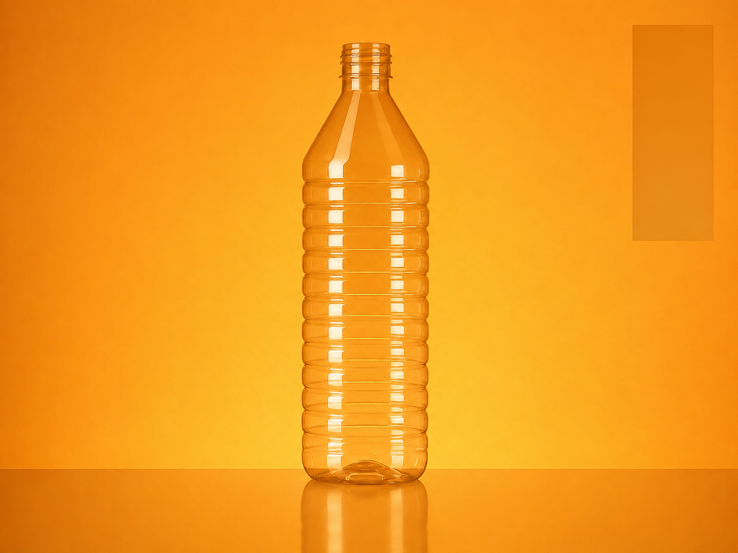 Square Bottle — 250ml, 500ml, 1000ml PET bottle manufactured by Astr PET Industries