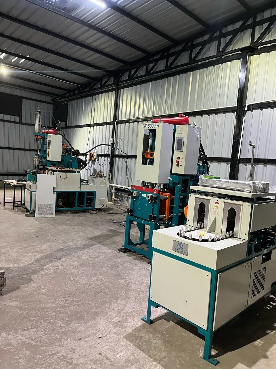 In-house blowing unit